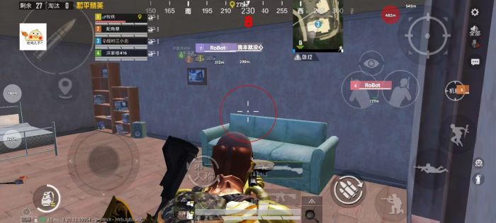和平精英地铁挂+锁头+透视+锁血 - 多功能战术组合挂